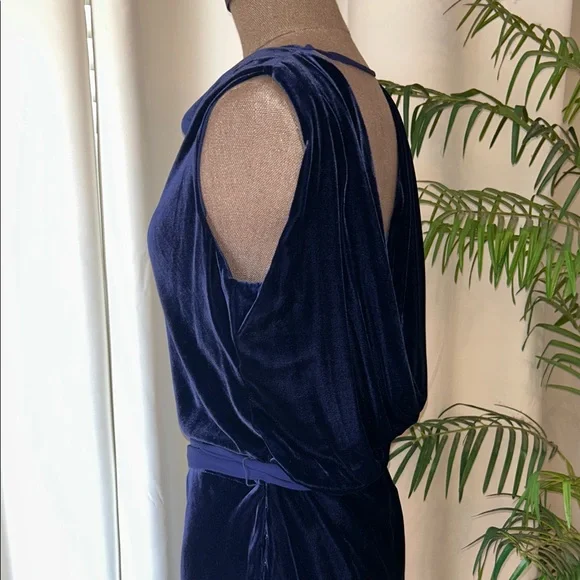 BCBGMaxAzria Velvet Backless Dress - Picture 6 of 8